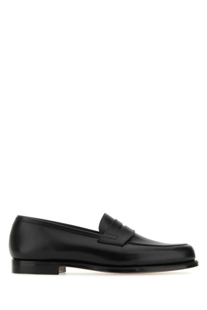 Black leather Grantham 2 loafers