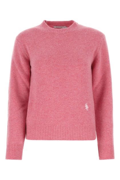 Dark pink wool sweater