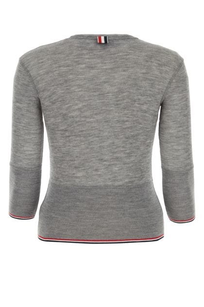 Grey wool sweater