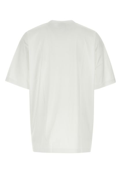 White cotton oversize t-shirt 