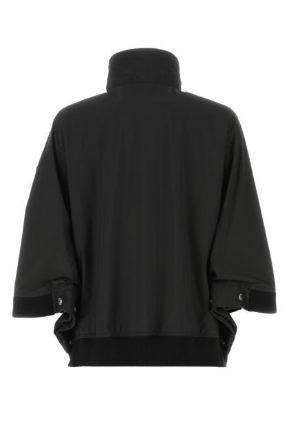 Black polyester cape