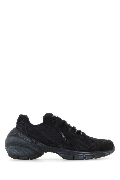 Black leather TK-MX Runner sneakers 