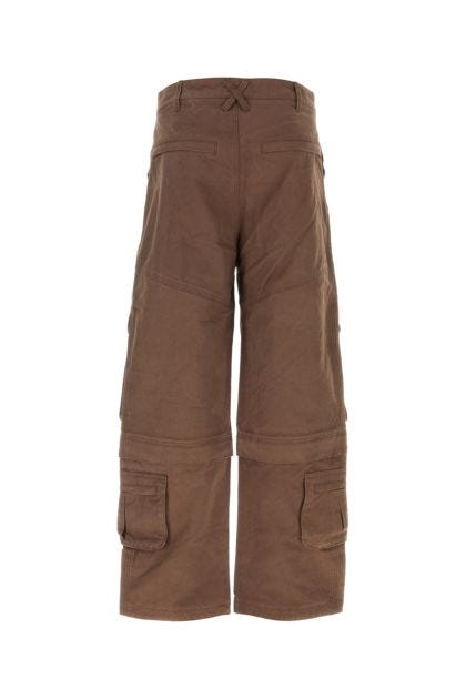 Brown canvas Hard Cargo pant