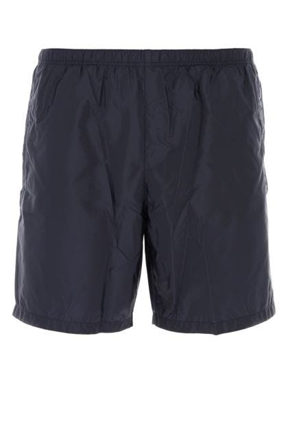 Midnight blue Re-Nylon swimming shorts