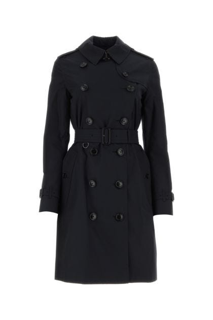 Midnight blue cotton Heritage The Kensington trench