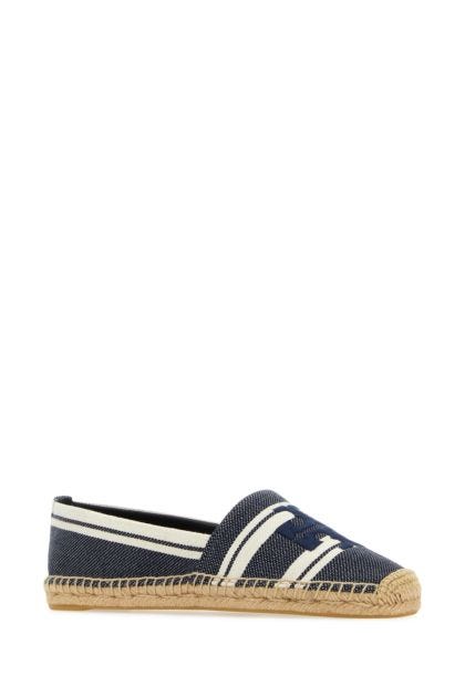 Embroidered jacquard Double T espadrilles