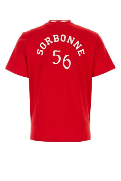 Red cotton Sorbonne 56 oversize t-shirt 
