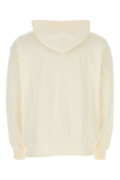 Ivory cotton oversize sweatshirt 
