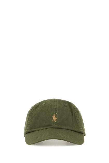 Military green cotton baseball cap