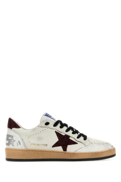 White leather Ball Star sneakers 