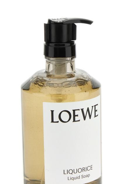 Liquorice liquid soap