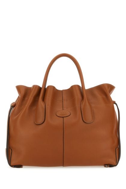 Brown leather small Tod's Di Bag handbag
