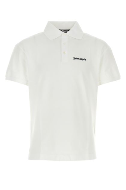 White piquet polo shirt 