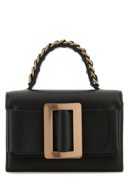 Black leather Bobby 18 handbag