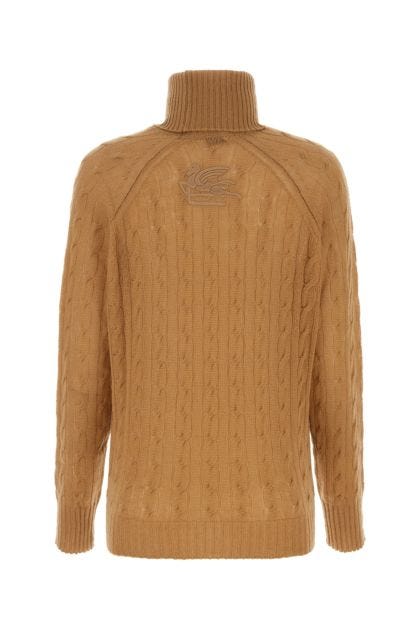 Biscuit cashmere sweater