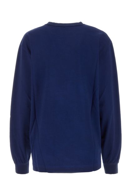 Blue cotton oversize t-shirt