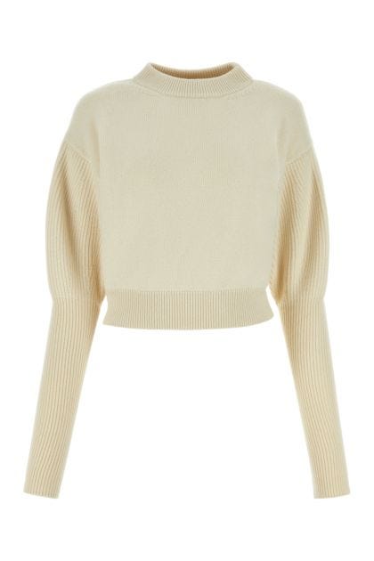 Ivory cashmere blend sweater
