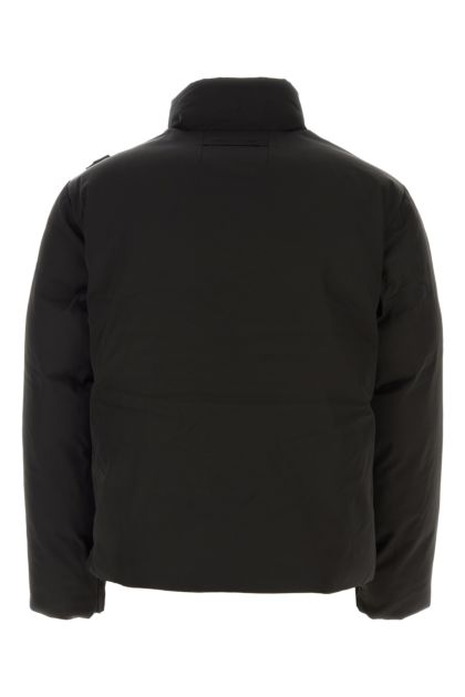 Black polyester padded jacket