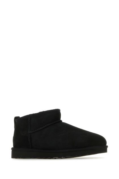 Black suede Classic Ultra Mini ankle boots