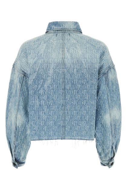 Embroidered denim jacket 