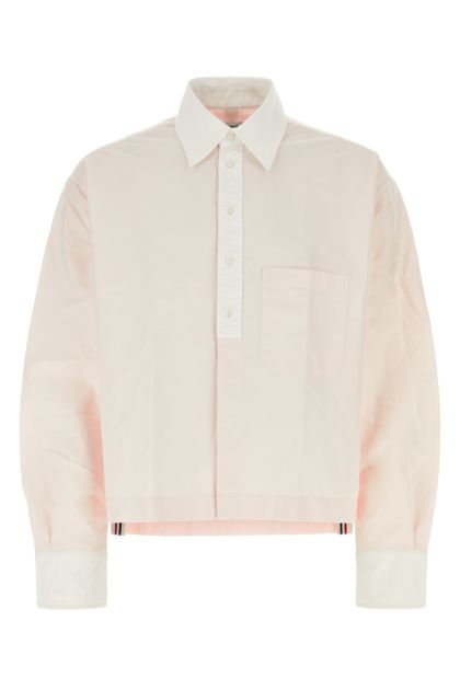 Pastel pink oxford shirt
