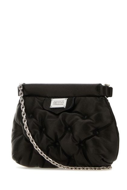 Black nappa leather baby Glam Slam Classique crossbody bag