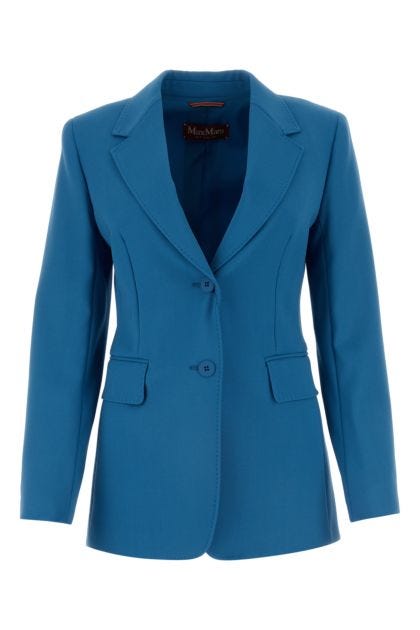 Turquoise wool Dingey blazer