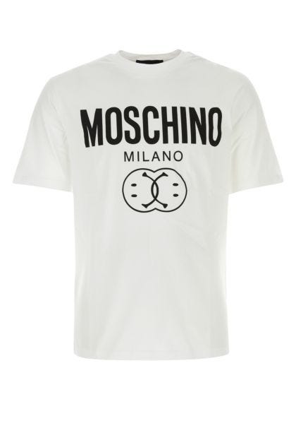 White cotton Moschino X Smiley® t-shirt