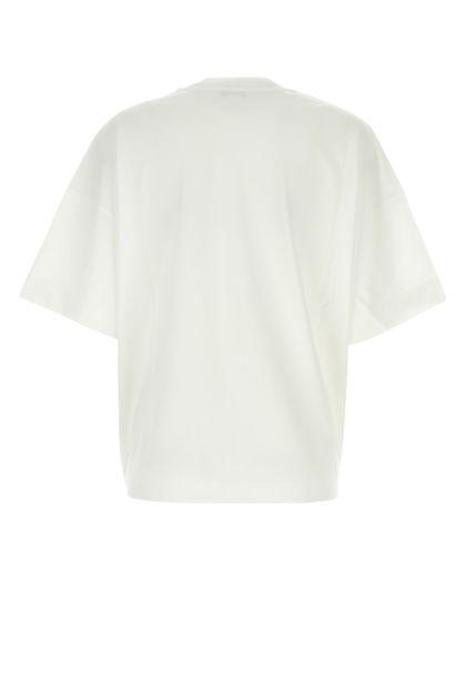 T-shirt oversize in cotone bianco 