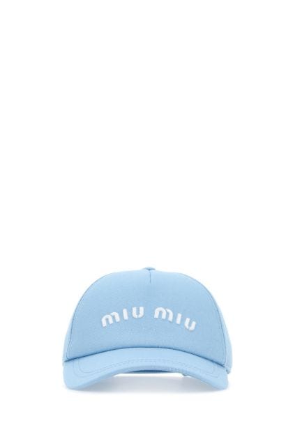 Light blue cotton baseball cap