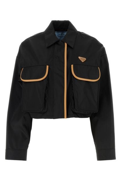 Black Re-Nylon jacket 