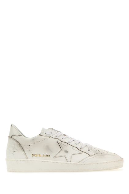 White leather Ball Star sneakers 