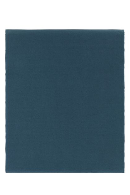 Air force blue cotton flat sheet