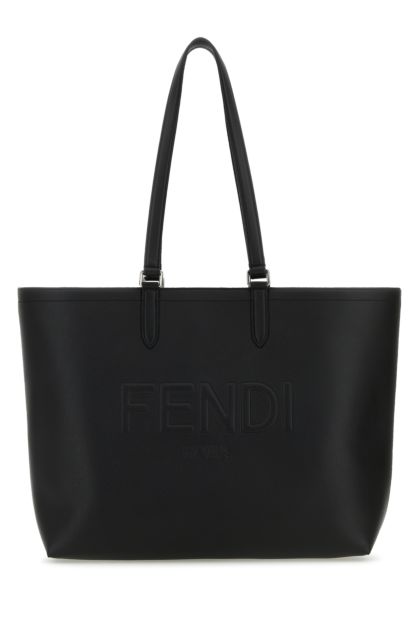 Back leather Fendi Roma shopping bag