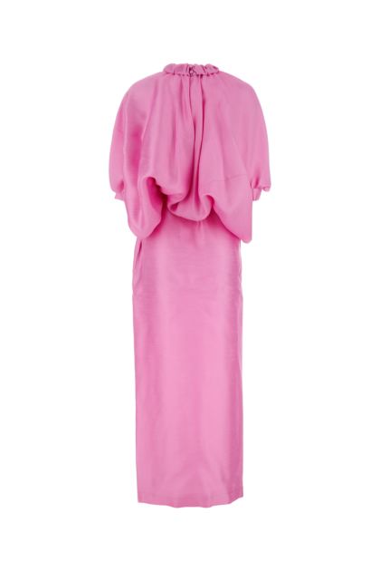 Pink silk blend dress