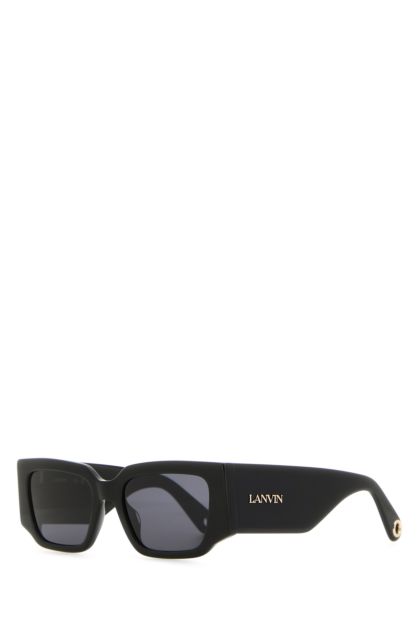 Black acetate Lanvin X Future sunglasses