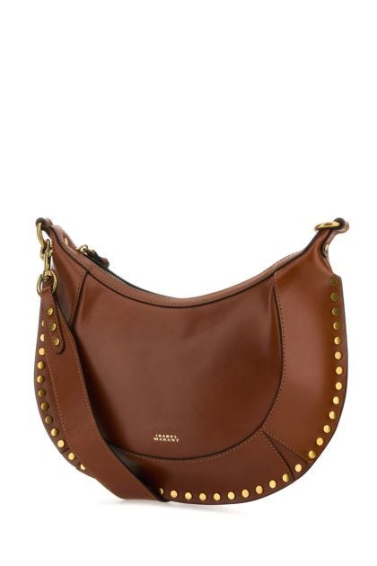 Caramel leather Naoko handbag 