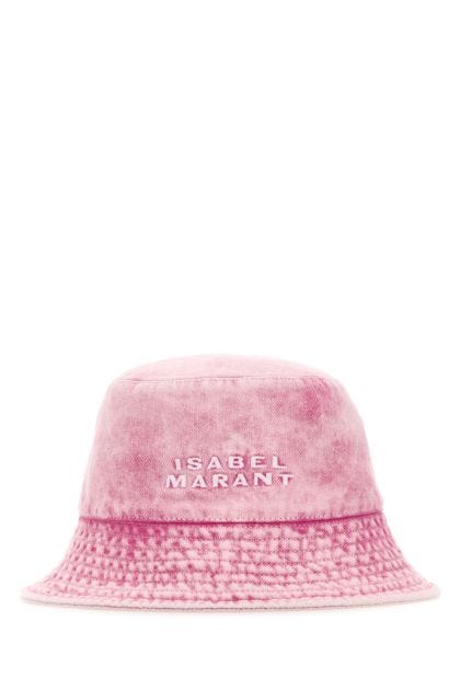 Pink denim Giorgia bucket hat