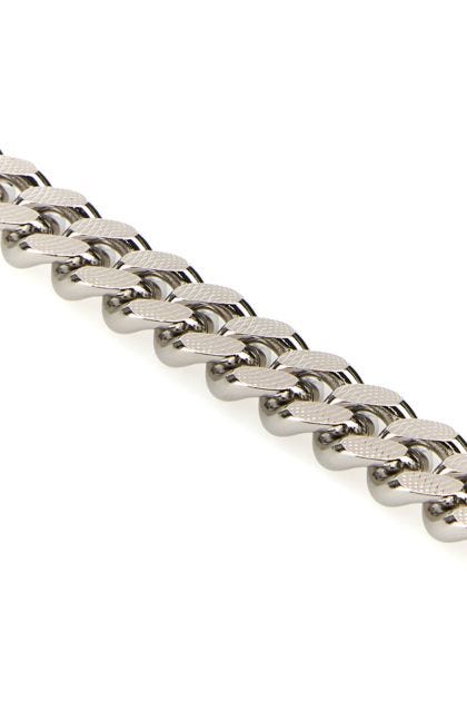 Silver metal Medusa bracelet