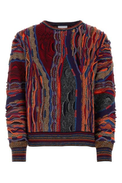 Multicolor wool blend Gioan sweater 