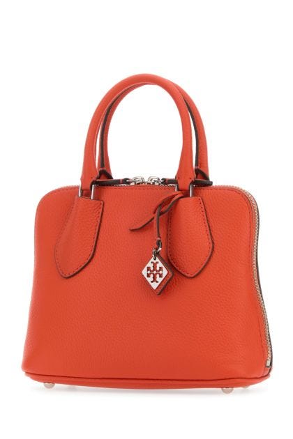 Red leather mini Swing handbag