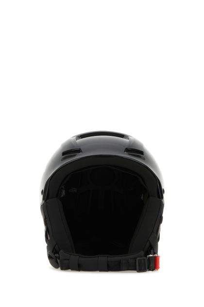 Black ABS snow helmet