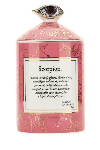 Scorpion scented candle