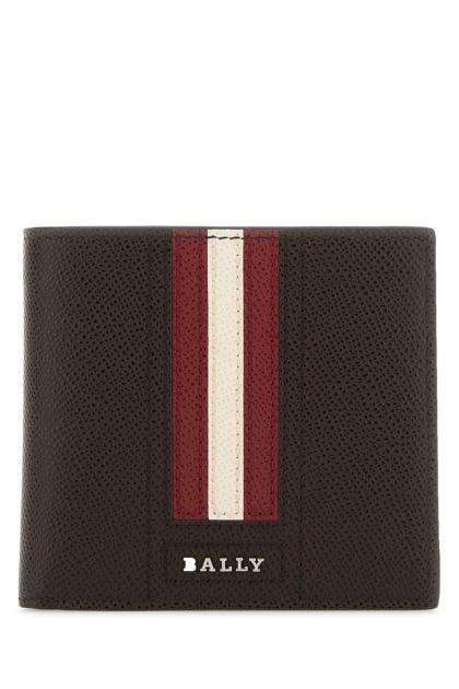 Brown leather Trasai wallet  